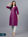 Aradhna 1006 Cotton Magic Slub Embroidery Kurtis Wholesale Market